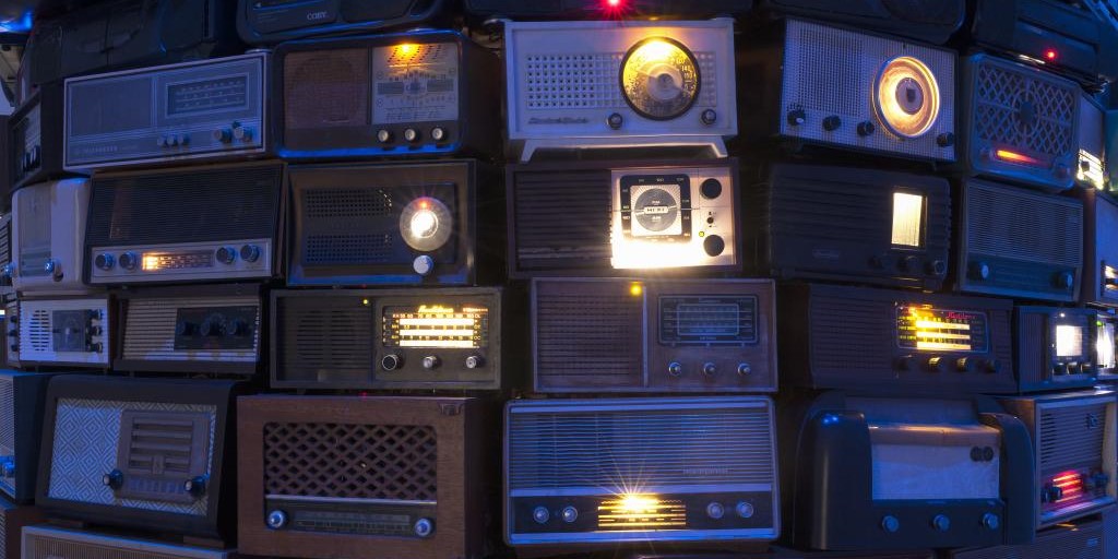 Trip to Tate Modern: The Must See Tower of Radios.